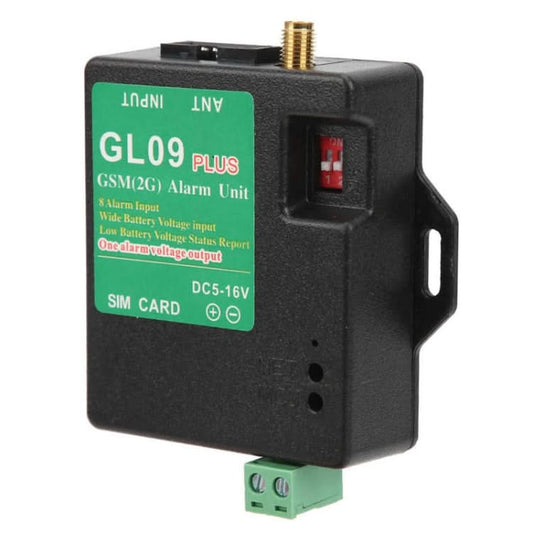 GL09 PLUS Low Standby Power Consumption 8-channel Monitoring GSM Alarm Module My Store