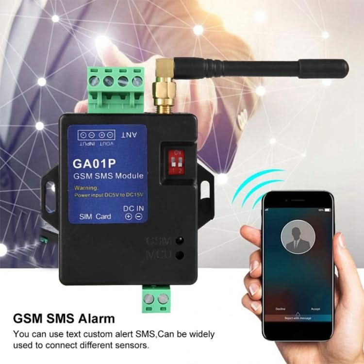 GA01P Mini Smart Power-off GSM SMS Phone Alarm Module My Store