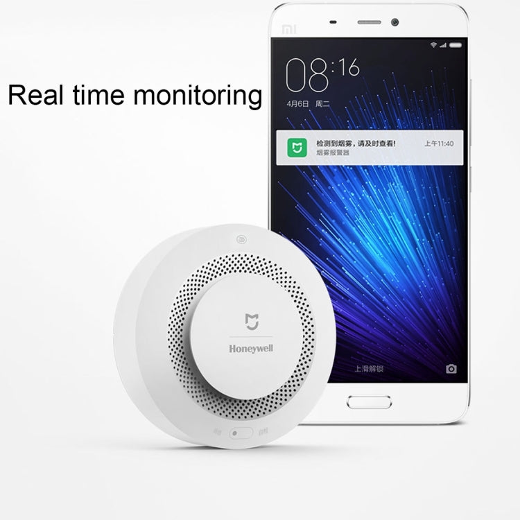 Original Xiaomi Mijia Honeywell Smart Fire Alarm Smoke Detector Alarm, Work with Multifunctional Gateway (CA1001) Mihome APP Control Reluova