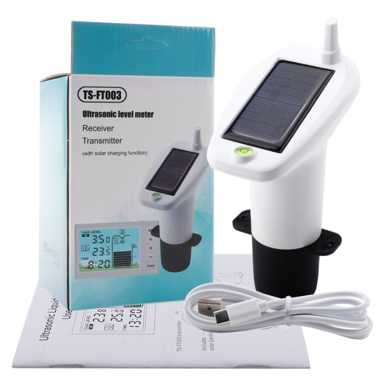 TS-FT003 Solar Charging Ultrasonic Liquid Level Meter Reluova