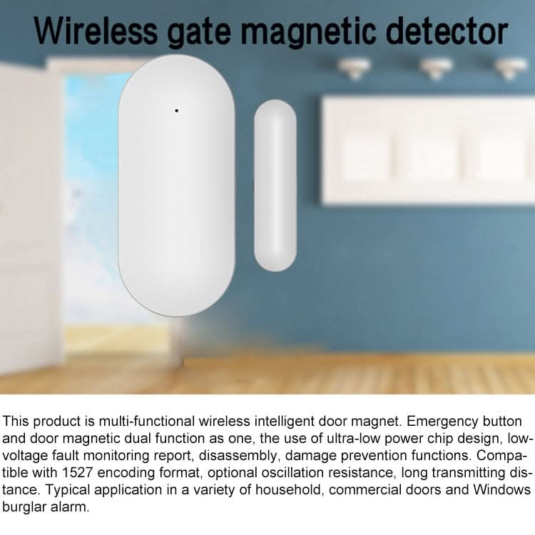 PB-68R Intelligent Wireless Door Window Sensor Reluova