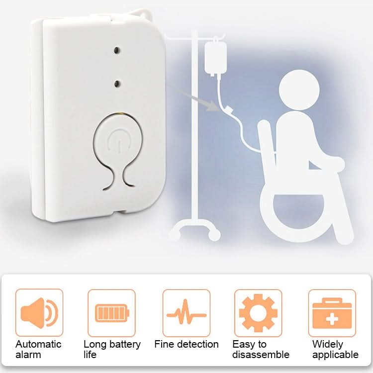 Infusion Reminder Alarm Sensor Monitor Hospital Security Nurse Patients Injection Safety Care Tool Reluova