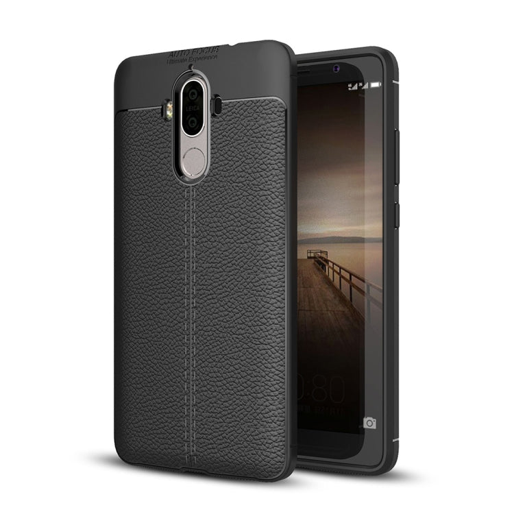 For Huawei  Mate 9 Litchi Texture Full Coverage TPU Protective Back Cover Case My Store