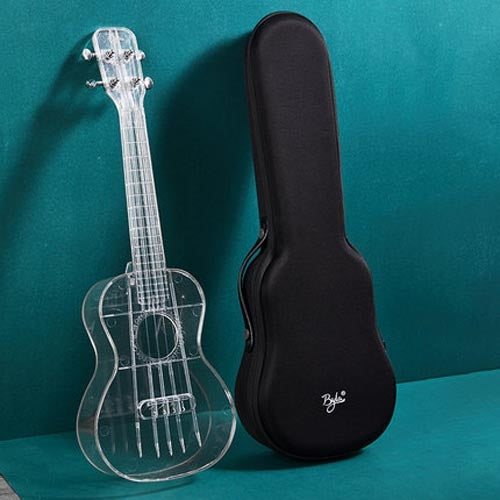 23 Inch Veneer Ukulele Little Guitar with Storage Bag