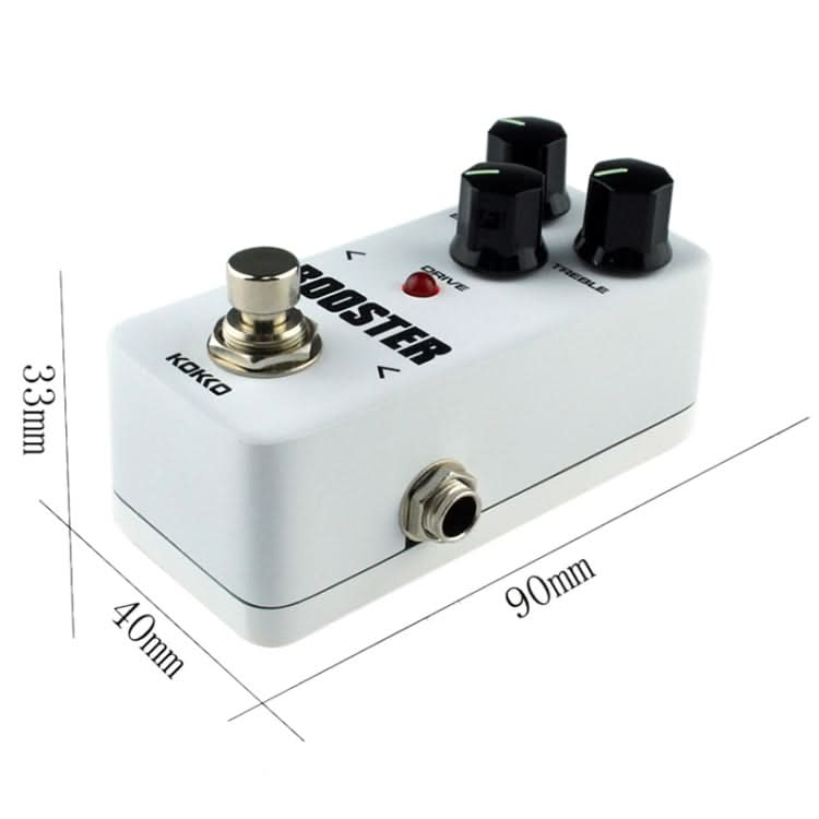 KOKKO FBS2 2-Band EQ Booster Mini Guitar Effect Pedal Reluova