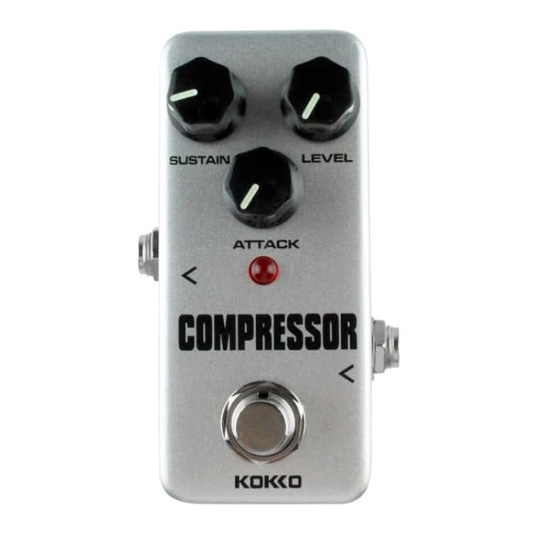 KOKKO FCP2 Mini Electric Guitar Monoblock Compressor Effects Pedal Reluova