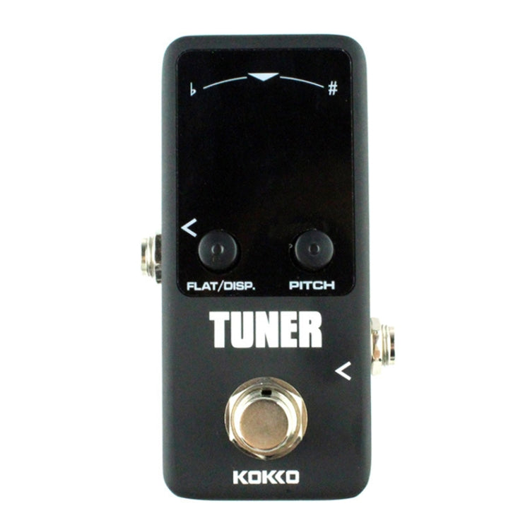 KOKKO FTN2 Guitar Mini Monoblock Effects Pedal Tuner, High Sensitivity Dual Mode Display Screen Reluova