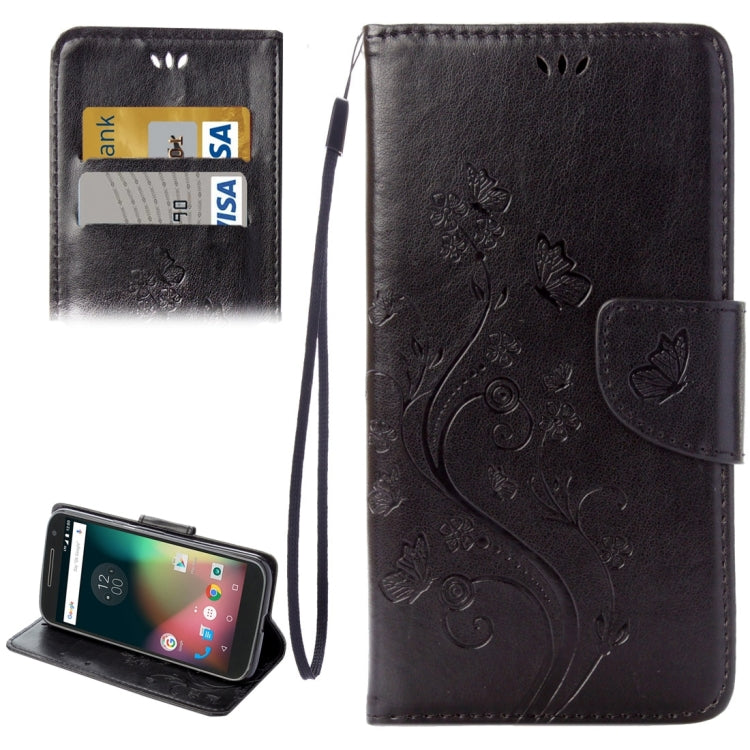 For Motorola Moto G (4rd gen) Plus Pressed Flowers Leather Case with Holder & Card Slots & Wallet My Store