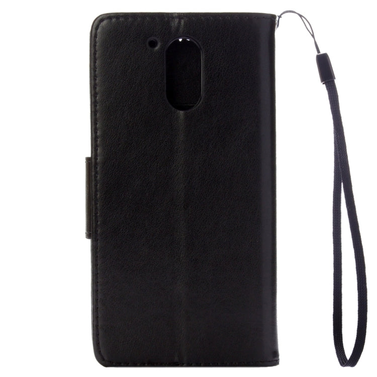 For Motorola Moto G (4rd gen) Plus Pressed Flowers Leather Case with Holder & Card Slots & Wallet My Store