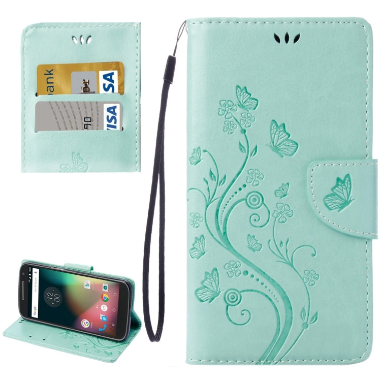 For Motorola Moto G (4rd gen) Plus Pressed Flowers Leather Case with Holder & Card Slots & Wallet My Store