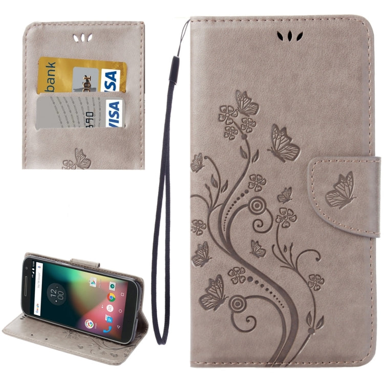 For Motorola Moto G (4rd gen) Plus Pressed Flowers Leather Case with Holder & Card Slots & Wallet My Store