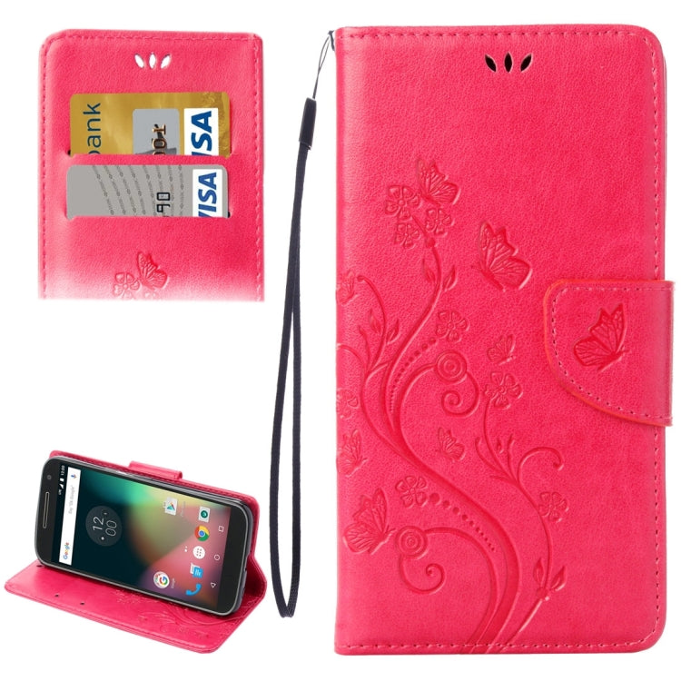 For Motorola Moto G (4rd gen) Plus Pressed Flowers Leather Case with Holder & Card Slots & Wallet My Store