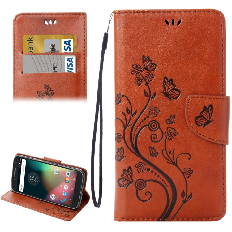 For Motorola Moto G (4rd gen) Plus Pressed Flowers Leather Case with Holder & Card Slots & Wallet My Store