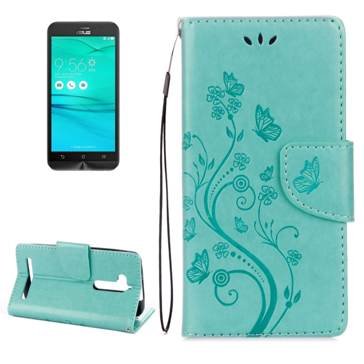 Pressed Flowers Pattern Horizontal Flip Leather Case with Holder & Card Slots & Wallet for For ASUS Zenfone Go ZB500KL My Store