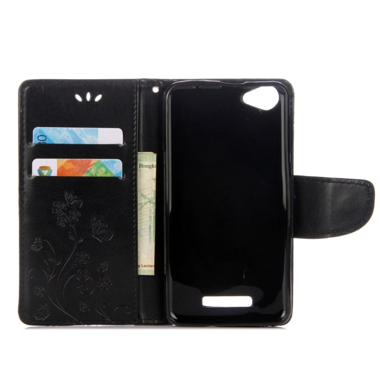 For Wiko Lenny3 Max Pressed Flowers Pattern Horizontal Flip Leather Case with Holder & Card Slots & Wallet My Store