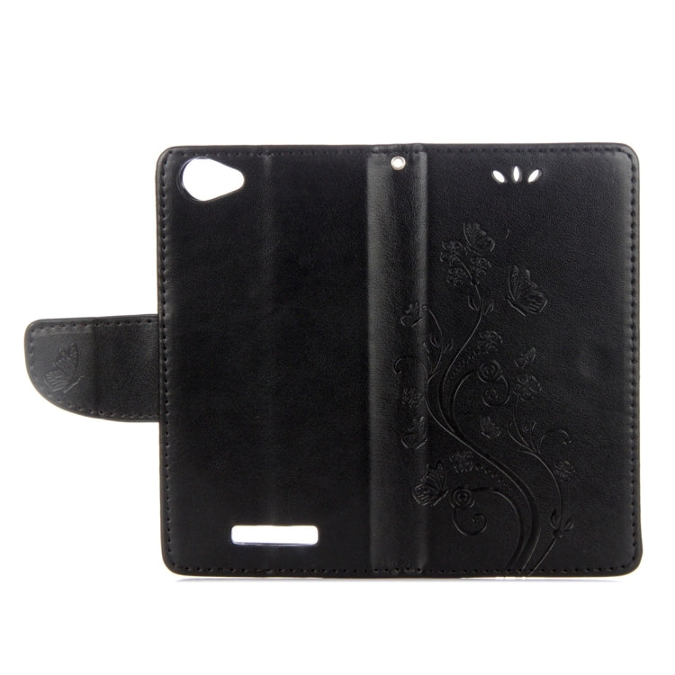 For Wiko Lenny3 Max Pressed Flowers Pattern Horizontal Flip Leather Case with Holder & Card Slots & Wallet My Store