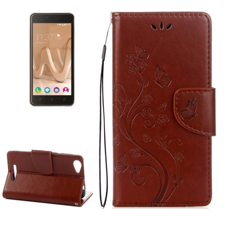 For Wiko Lenny3 Max Pressed Flowers Pattern Horizontal Flip Leather Case with Holder & Card Slots & Wallet My Store