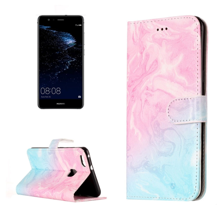 For Huawei  P10 Lite Little Blue Butterfly Pattern Horizontal Flip Leather Protective Case with Holder & Card Slots & Wallet My Store