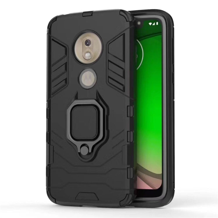 PC + TPU Shockproof Protective Case for Motorola Moto G7 Play, with Magnetic Ring Holder My Store