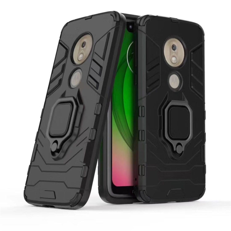 PC + TPU Shockproof Protective Case for Motorola Moto G7 Play, with Magnetic Ring Holder My Store