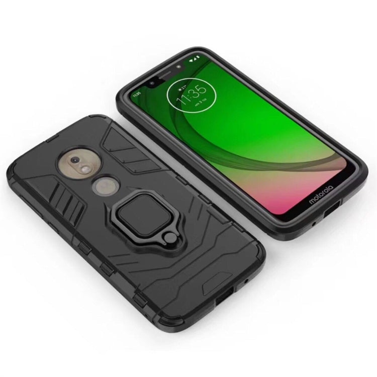 PC + TPU Shockproof Protective Case for Motorola Moto G7 Play, with Magnetic Ring Holder My Store