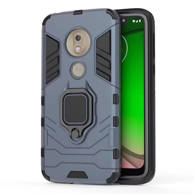 PC + TPU Shockproof Protective Case for Motorola Moto G7 Play, with Magnetic Ring Holder My Store