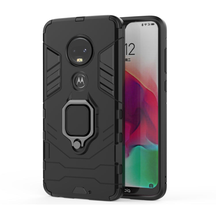 PC + TPU Shockproof Protective Case for Motorola Moto G7, with Magnetic Ring Holder My Store