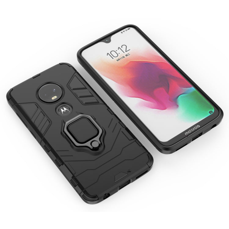 PC + TPU Shockproof Protective Case for Motorola Moto G7, with Magnetic Ring Holder My Store