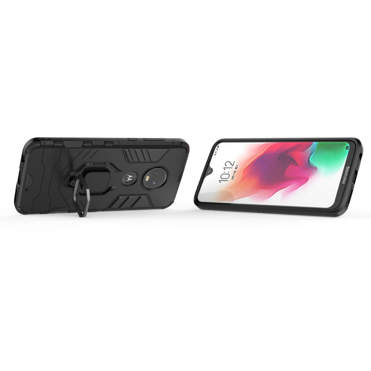 PC + TPU Shockproof Protective Case for Motorola Moto G7, with Magnetic Ring Holder My Store