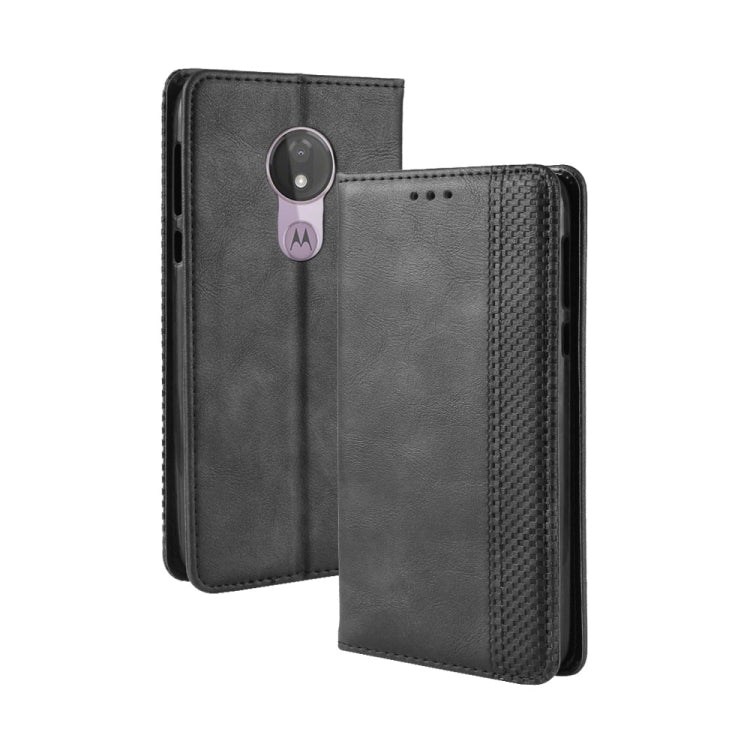 Magnetic Buckle Retro Texture Horizontal Flip Leather Case for Motorola Moto G7 Power (EU Version), with Holder & Card Slots & Wallet My Store