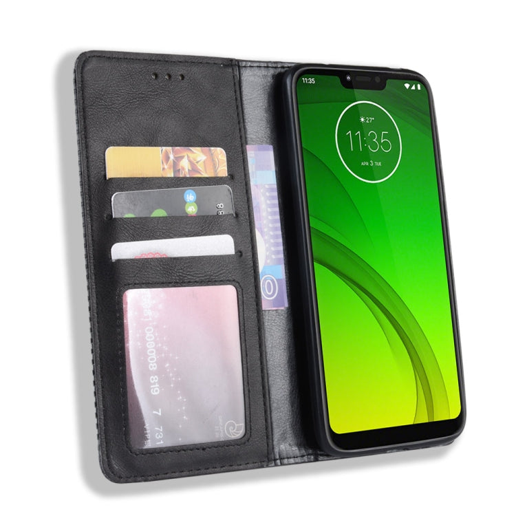 Magnetic Buckle Retro Texture Horizontal Flip Leather Case for Motorola Moto G7 Power (EU Version), with Holder & Card Slots & Wallet My Store