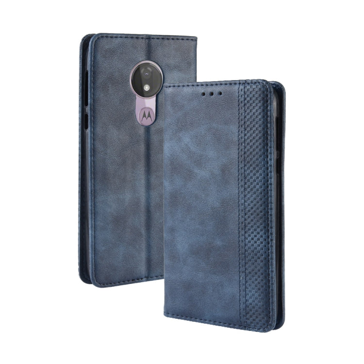 Magnetic Buckle Retro Texture Horizontal Flip Leather Case for Motorola Moto G7 Power (EU Version), with Holder & Card Slots & Wallet My Store