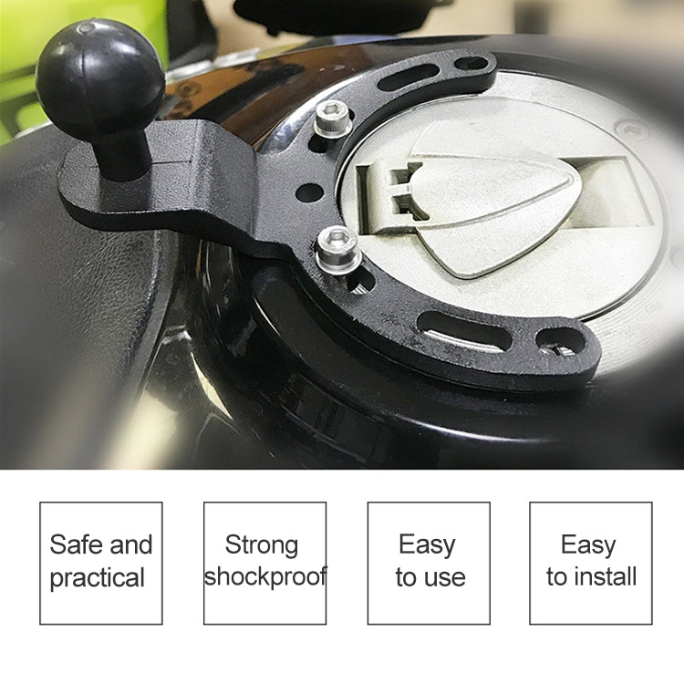 Motorcycle Fuel Tank Cap Mobile Phone Bracket Fixed Accessories Large Horseshoe Ball Head ÎҵÄÉ̵ê