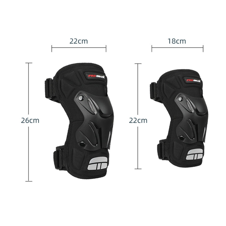 PRO-BIKER 2 in 1 Outdoor Sports Knee Pad Hiking Ski Motorcycle Bicycle Riding Protective Gear with Reflective Strip ÎҵÄÉ̵ê