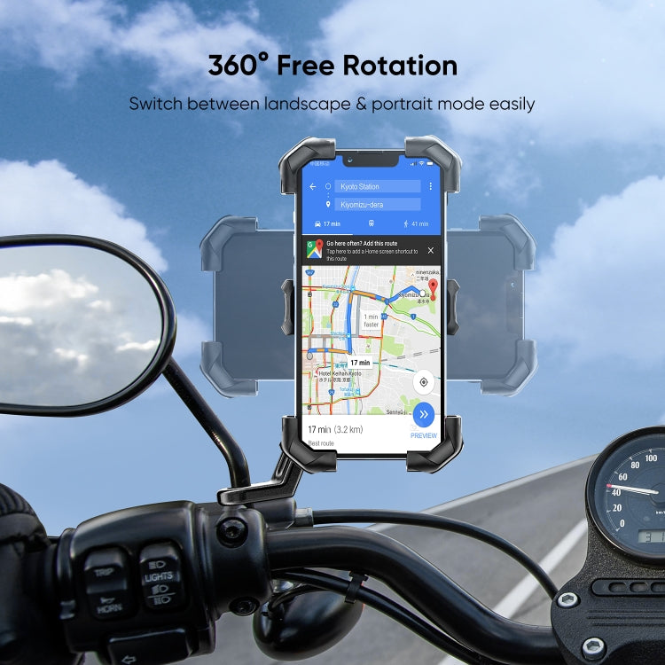 JOYROOM JR-ZS288 Motorcycle Mobile Phone Mount Holder