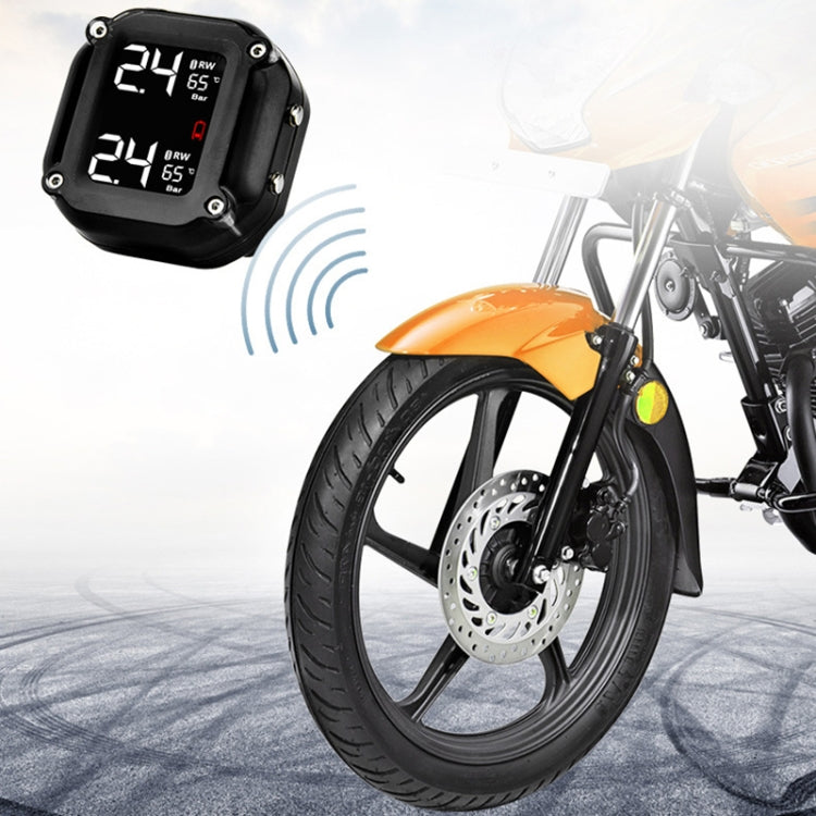 M4 Motorcycles Tire Pressure Monitor with Holder