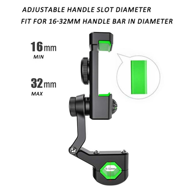 Motorcycle Spherical Compass Phone Holder, Handlebar with Light ÎҵÄÉ̵ê