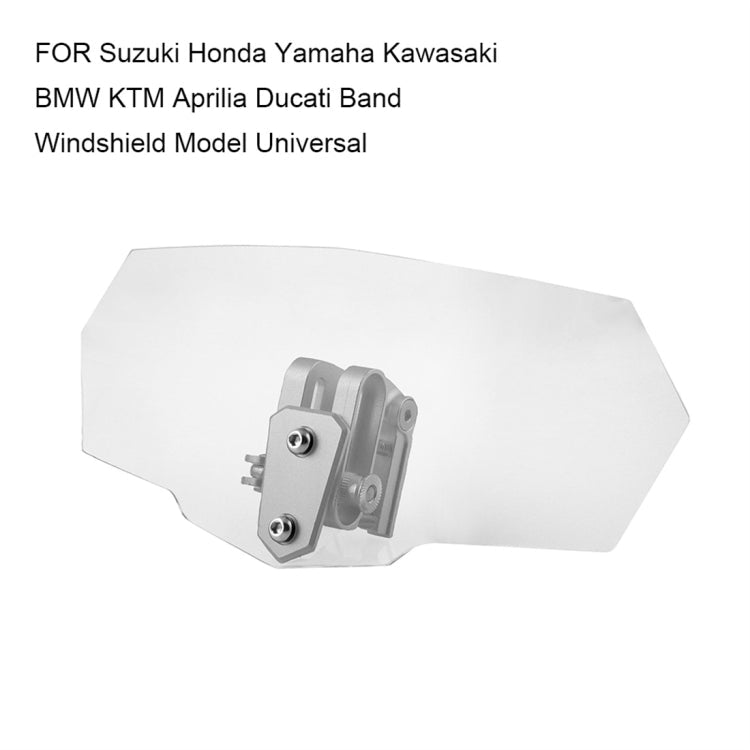 MB-WE024 Universal Motorcycle Modified Acrylic Heightened Windshield ÎҵÄÉ̵ê