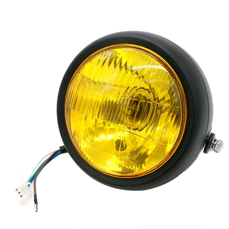 5.75 inch Motorcycle Black Shell Retro Lamp LED Headlight Modification Accessories for CG125 / GN125 ÎҵÄÉ̵ê