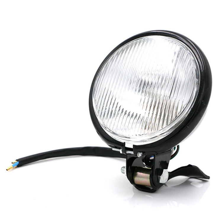 4 inch Motorcycle Black Shell Glass Retro Lamp LED Headlight Modification Accessories ÎҵÄÉ̵ê