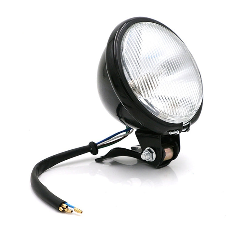 4 inch Motorcycle Black Shell Glass Retro Lamp LED Headlight Modification Accessories ÎҵÄÉ̵ê