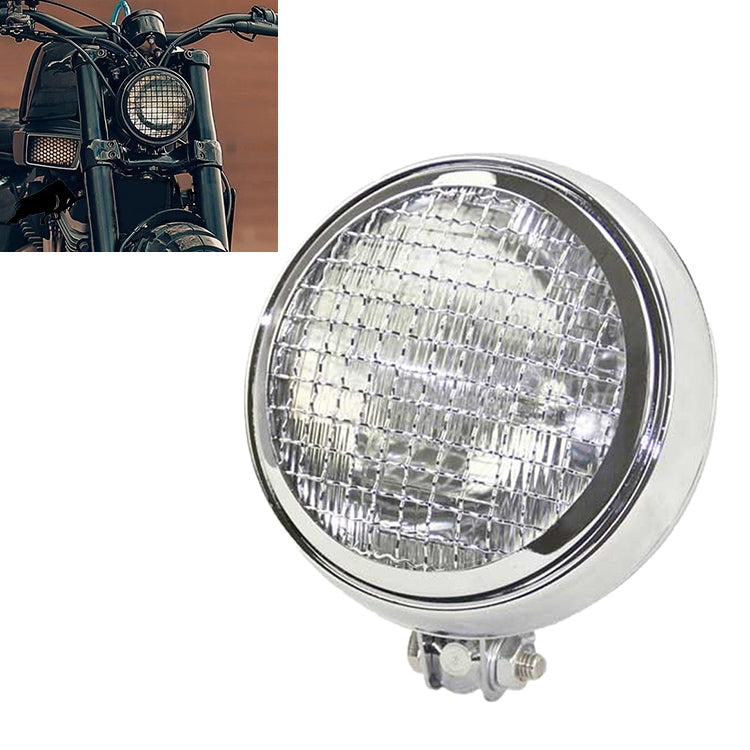 Motorcycle Silver Shell Harley Headlight Retro Lamp LED Light Modification Accessories ÎҵÄÉ̵ê