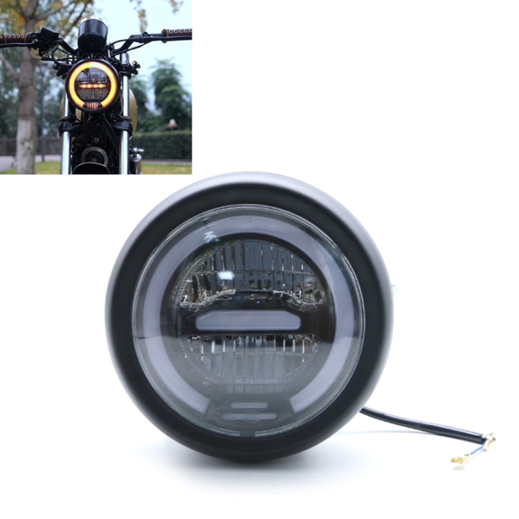 Motorcycle 5.75 inch Harley Headlight Retro Lamp LED Light Modification Accessories