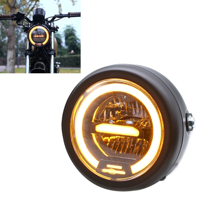 Motorcycle 5.75 inch Harley Headlight Retro Lamp LED Light Modification Accessories