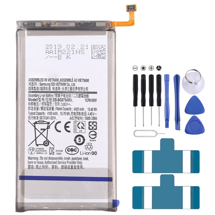 Original EB-BG975ABU for Samsung Galaxy S10+ Disassemble Li-ion Battery My Store