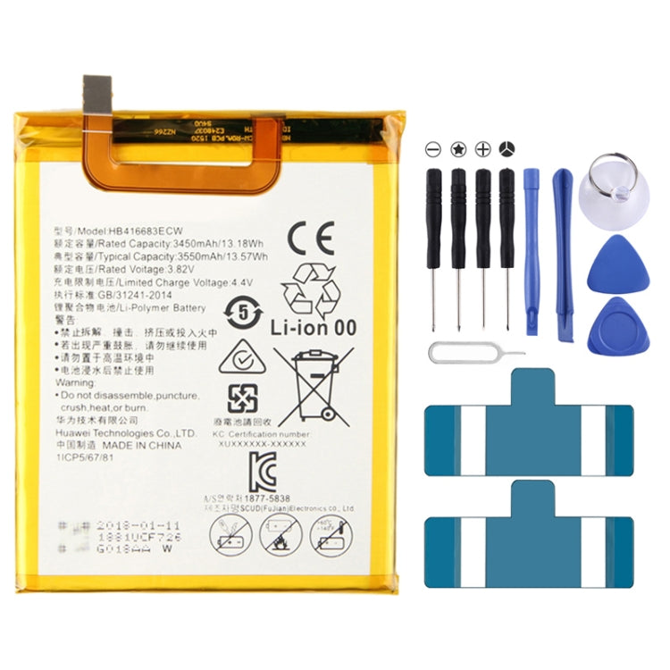 3450mAh Li-Polymer Battery HB416683ECW for Huawei Nexus 6 / H1511 / H151 My Store