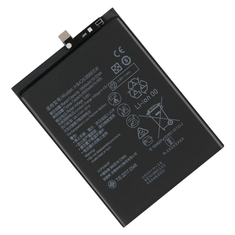 4000mAh HB426388EEW Li-Polymer Battery Replacement for Huawei Enjoy 20 Pro / Enjoy Z / Honor 30 Youth My Store