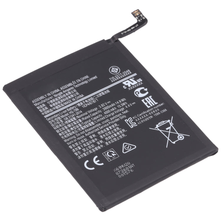 4000mAh HQ-70N for Samsung Galaxy A11 SM-A115 Li-ion Battery Replacement My Store