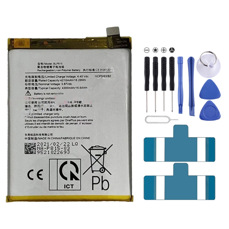 BLP815 4300mAh for OnePlus Nord N10 Li-Polymer Battery My Store