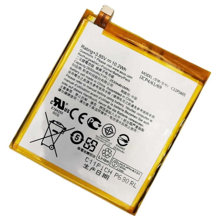 Original 2650mAh C11P1601 Li-Polymer Battery for ASUS Zenfone 3 ZE520KL My Store